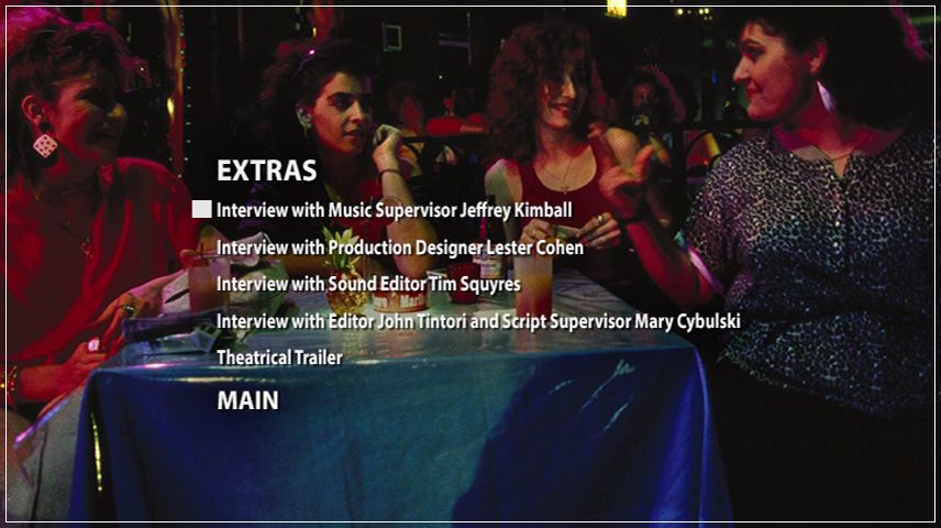 Special Features Menu