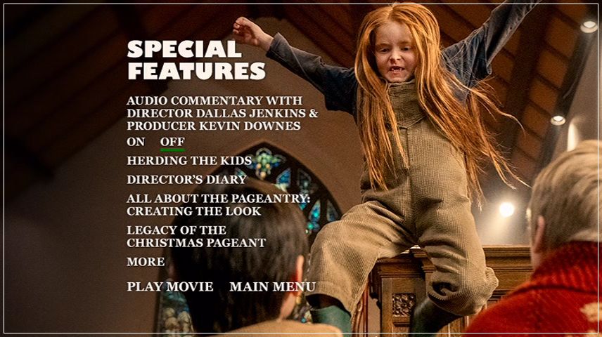 Special Features Menu