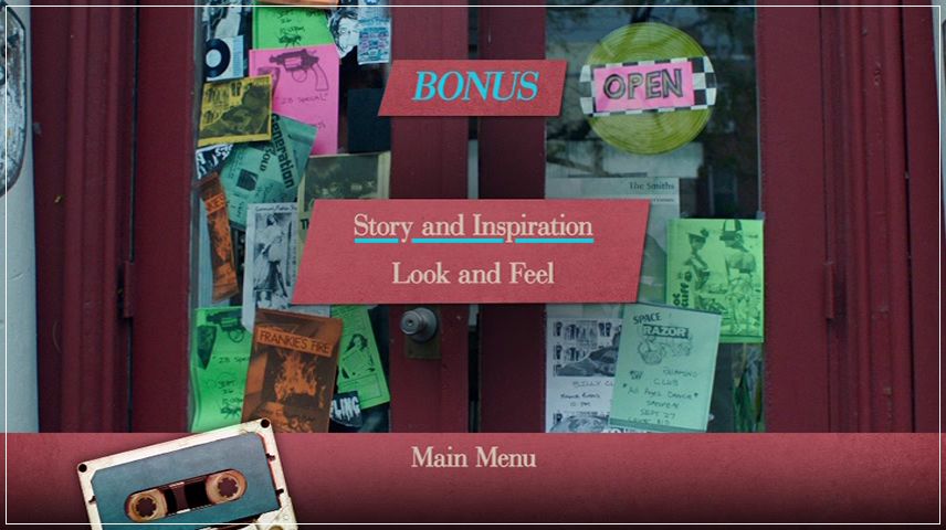 Special Features Menu