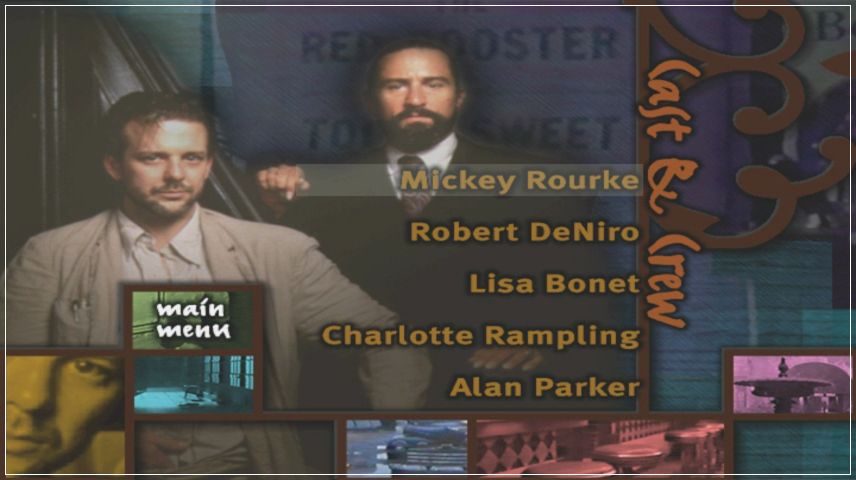 Special Features Menu