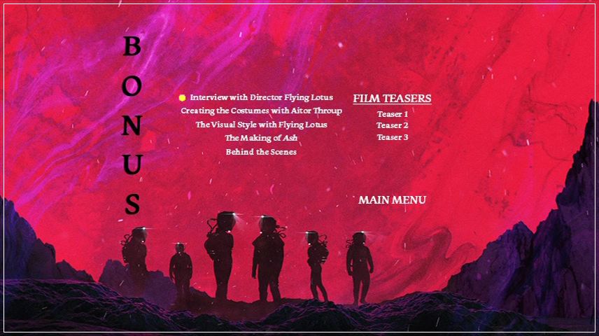 Special Features Menu