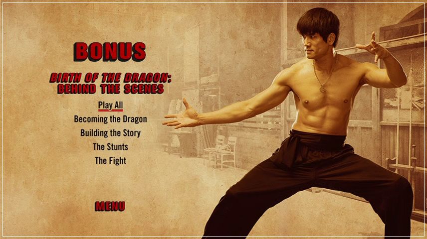 Special Features Menu