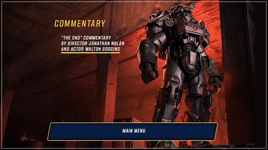 Special Features Menu