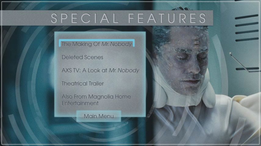 Special Features Menu
