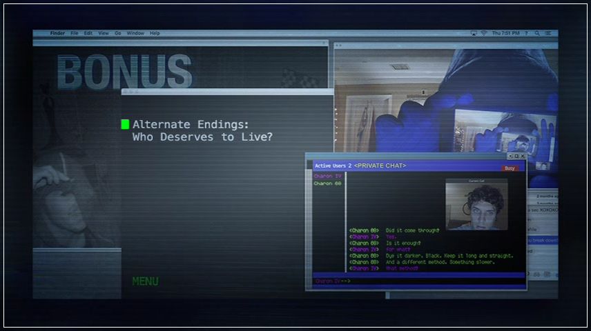 Special Features Menu