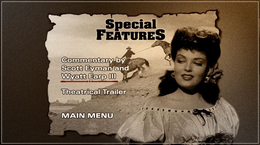 Special Features Menu