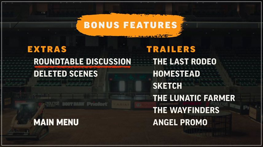 Special Features Menu