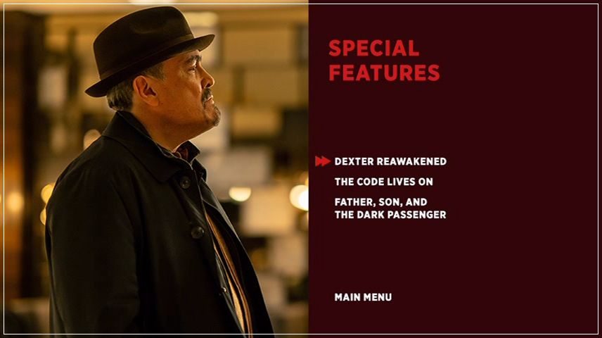 Special Features Menu