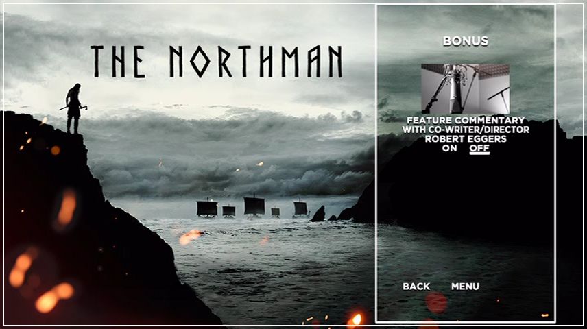 Special Features Menu