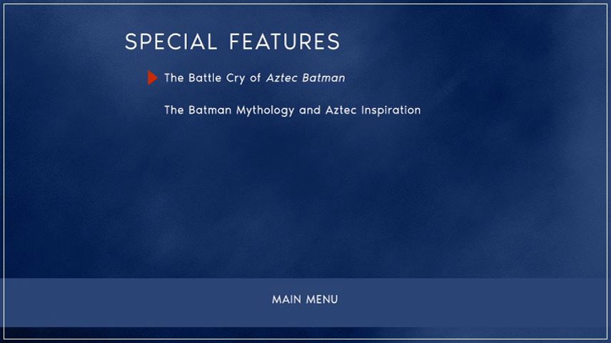 Special Features Menu