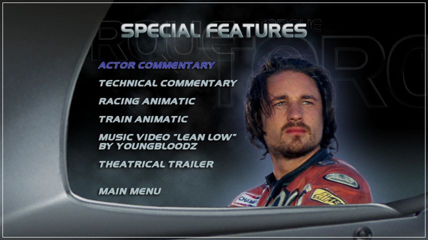 Special Features Menu