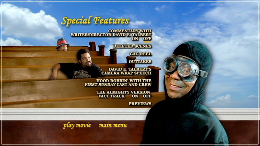 Special Features Menu