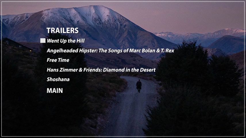 Special Features Menu