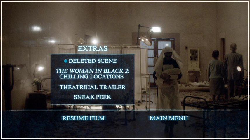 Special Features Menu