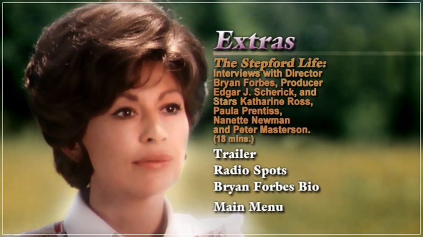 Special Features Menu