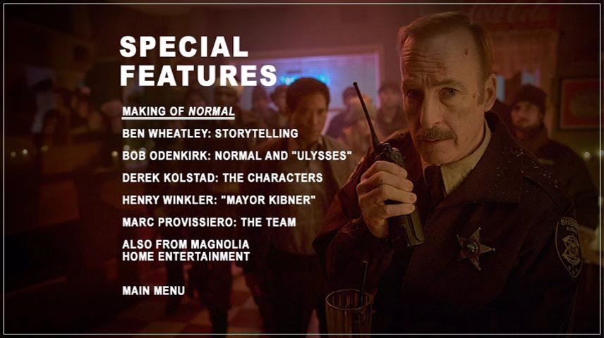 Special Features Menu