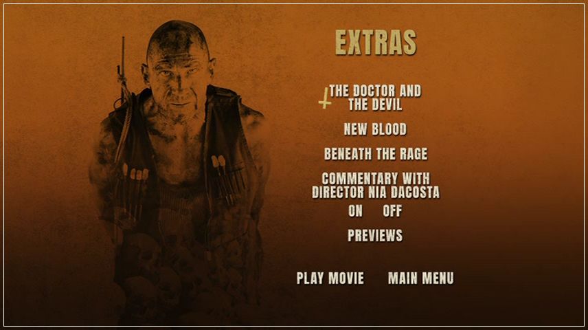 Special Features Menu