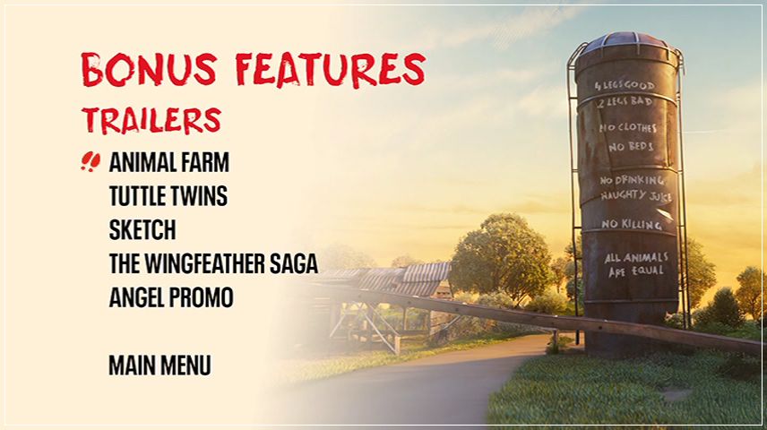 Special Features Menu