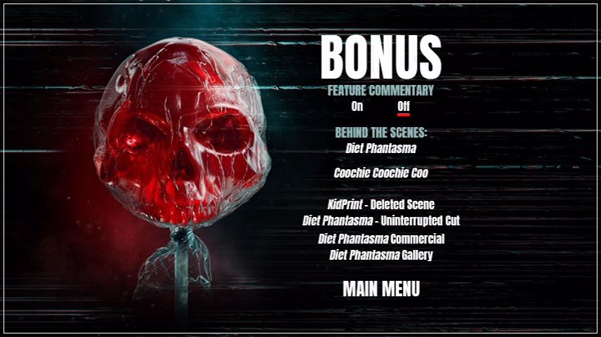 Special Features Menu
