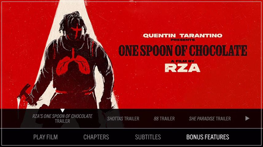 Special Features Menu
