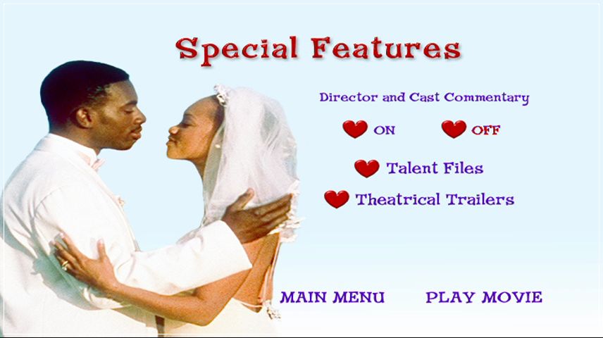 Special Features Menu