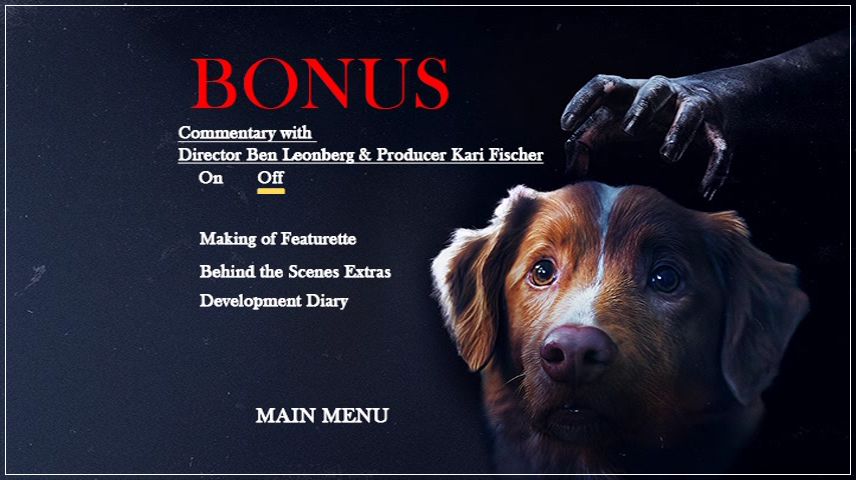 Special Features Menu