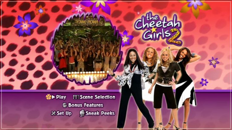 The Cheetah Girls 2 2006 Dvd Menus