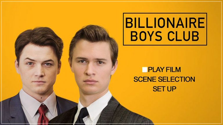 Billionaire Boys Club (2018) – DVD Menus