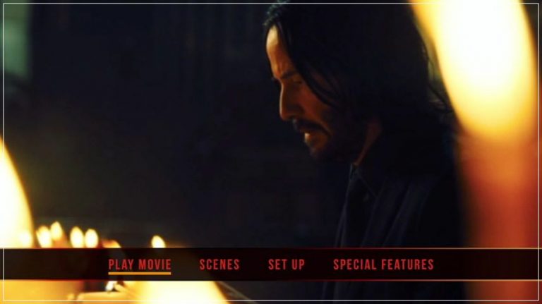 Chapter 4 Menu John Wick: Chapter 4 (2023) – DVD Menus